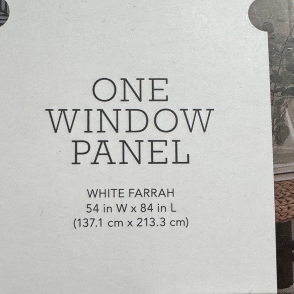 Threshold White Window Panel - Picture 3 of 3